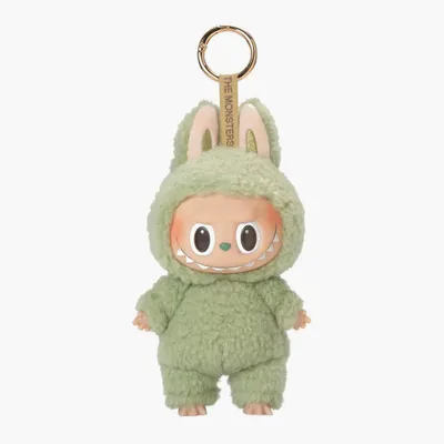 Produktbild von Pop Mart Labubu The Monsters Tasty Macarons Green Grape Vinyl Plyšový přívěšek