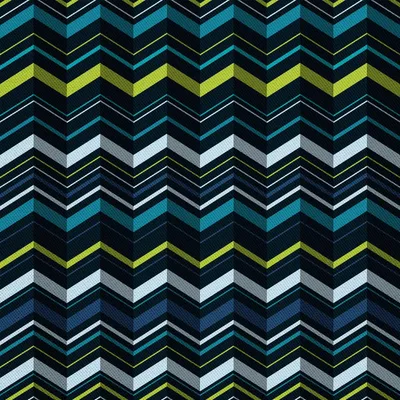 Obrázek produktu pro OUTDOOR DECOSTOFFE OXFORD - Modrý klikatý motiv