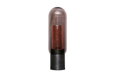 Produktbild von KAWOLA Tischleuchte TRIEST Tischlampe Glas schwarz