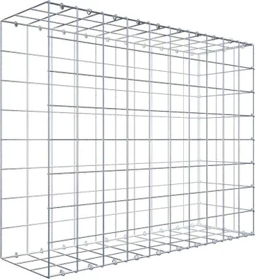 Produktbild von Anbaugabione Typ 2 100 cm x 80 cm x 30 cm (L x H x T), Maschenweite 10 cm x 10 cm, C-Ring