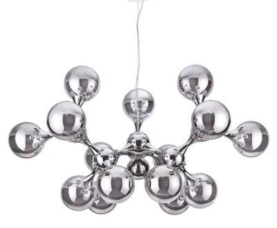 Image de Ideal Lux Suspension Nodi Chrome 15-flg. Chrome 200491
