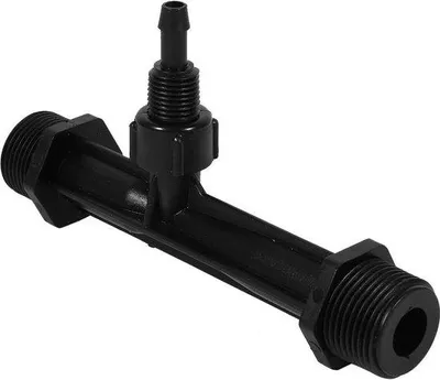 Produktbild von Venturi-Mischpumpen G3/4 G1 - Landwirtschaftliche Pumpe mit Filterkit - Schwerpunkt auf Wasserzuführung und Gartenbewässerung - Schwarz Kunststoff.