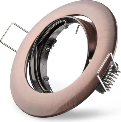 Produktbild von Einbaustrahler Kupfer gebürstet schwenkbar 68mm max. 50W
