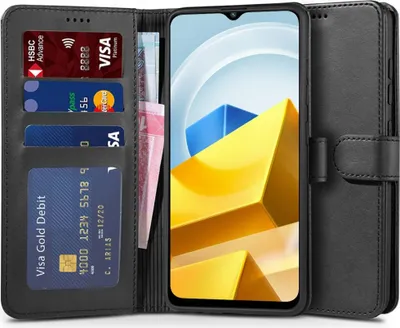 Obrázok produktu pre Dirov puzdro na Poco M5 Tech-protect Wallet ierne