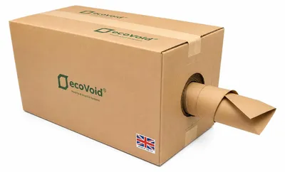 Vulpapier 375 mm x 300 m, 75 g/m², 100% Recycling, Dispenserbox