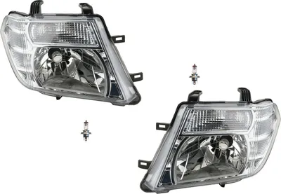 Produktbild von Scheinwerfer passend für Nissan Pathfinder R51 10- mit H4 Satz L R 260605X10B 260105X10B Johns