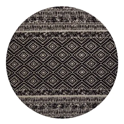 Produktbild von Teppich SchoenesWohnen24 Sunny 110 Schwarz 80cm x 150cm