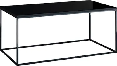 Produktbild von Couchtisch Helio Wohnzimmertisch 110x60x48cm schwarz Glas