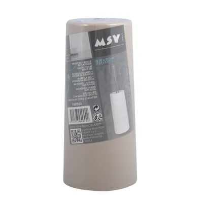 Produktbild von MSV Toilettenburstenhalter/WC-Burste - beige - Kunststoff - 35 cm