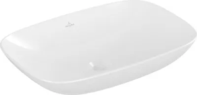 Produktbild von VB Aufsatzwaschbecken Loop&Friends 620x 420mm re-eckig m. ÜL. Weiß Alpin cplus