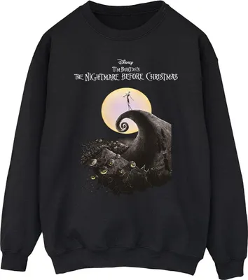 Produktbild von The Nightmare Before Christmas - Sweatshirt für Herren BI42650 (S) (Schwarz)