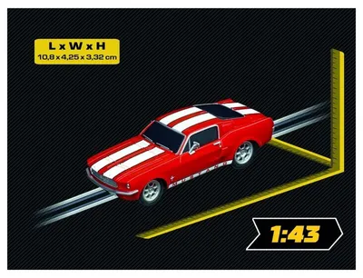 Obrázek produktu pro Carrera RC Ford Mustang '67 - Race Red, Auto, 6 rok/roky, Červená