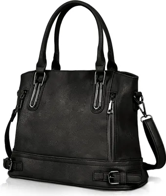 Produktbild von Mofut Henkeltasche Handtasche Leder Henkeltasche Top Griff Tasche Vintage Weiches Umhängetasche Schultertasche für Frauen