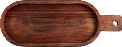 Produktbild von ASA Selection wood Ovale Schale flach, Dekoschale, Servierschale, Akazienholz, Braun, 93914970