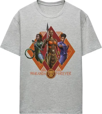 Produktbild von Black Panther: Wakanda Forever - T-Shirt für Damen, meliert TV25150 (M) (Sportliches Heather)
