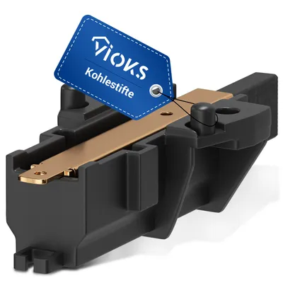Produktbild von Motorkohlen 2x passend wie Bosch 00151614 Kohlebürsten mit Halter für Waschmaschine