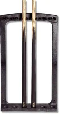 Produktbild von Wandhalter Fiberglas 6 Queue schwarz