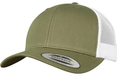 Produktbild von FLEXFIT 6606T | Retro Trucker 2-Tone Cap / Kappe / Mütze / Hut - Farbe: Buck/White - Größe: One Size