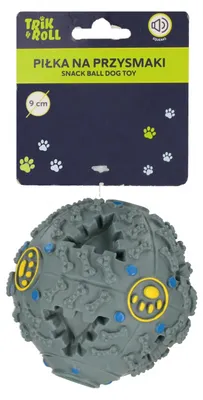 Produktbild von Leckerliball für Haustiere mit Geräuschen, 9 cm