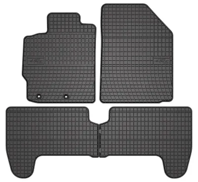 Obrázok produktu pre Gumové autokoberce čierne pre: Toyota Yaris II 2005-2011 hatchback