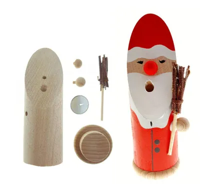 Produktbild von Räuchermann Bastelset Weihnachtmann BxHxT 5x13x5cm NEU