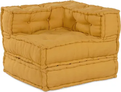 Obrázek produktu pro Modulární pohovka žlutý 70x70x54 Látka