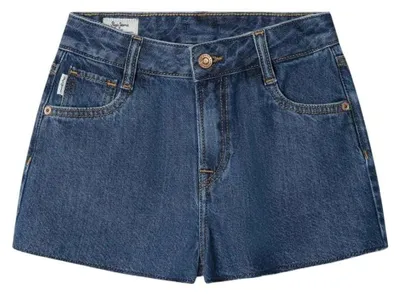 Produktbild von Pepe Jeans Mädchen A-line Hw Patty Shorts, Blau (Denim-4s2), 16 Jahre