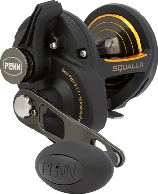 Produktbild von Penn Squall II 40 Lever Drag Reel Right (Übersetzung 5.3:1) - Multirolle