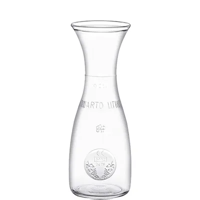 Produktbild von Bormioli Rocco Misura Karaffe, 303ml, mit Füllstrich bei 0.25l, Glas, transparent, 1 Stück