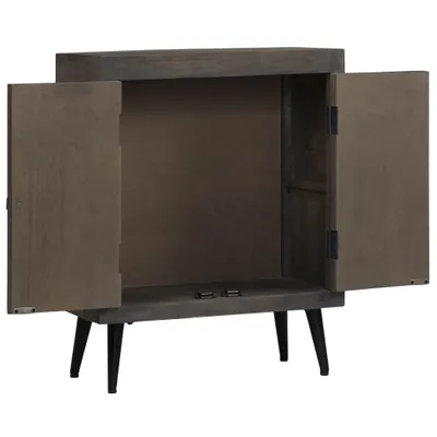 Image de vidaXL Buffet en bois massif de manguier 60x30x76 cm