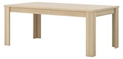 Image de Table de salle à manger COPA – 190x76x100 cm – Chêne élégant – Design scandinave