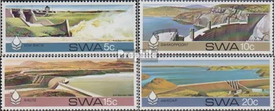 Produktbild von Briefmarken Namibia - Südwestafrika 1980 Mi 496-499 (kompl.Ausg.) FDC Staudämme