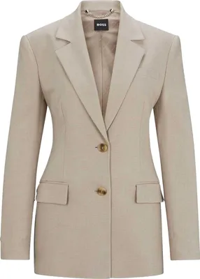 Produktbild von Boss - "Jerela" Einreihig Jacke für Damen GT6261 (34 DE) (Beige)