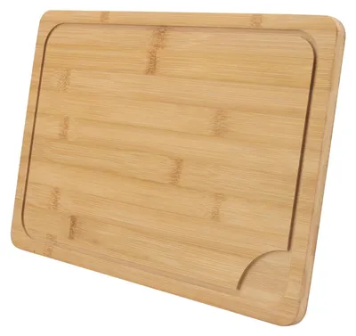 Productafbeelding van Houten Snijplank van Bamboe 36 x 24 cm met Sapgoot