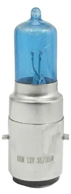 Immagine prodotto di cyclingcolors 1 lampadina 12V 35/35W BA20D blu, fari per moto e scooter