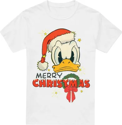 Obrázek produktu pro Disney - Pánské tričko "Veselé Vánoce" TV3804 (XL) (Bílá)