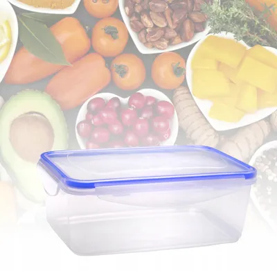 Produktbild von Plastikbehälter Für Lebensmittel Boxen Set 3 Stück Kamille