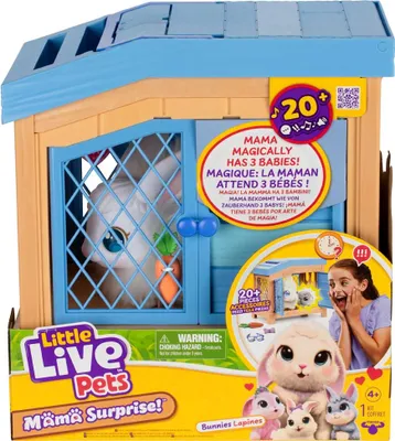 Zdjęcie produktu dla Moose - zestaw do zabawy Little Live Pets Mama Królik Niespodzianka