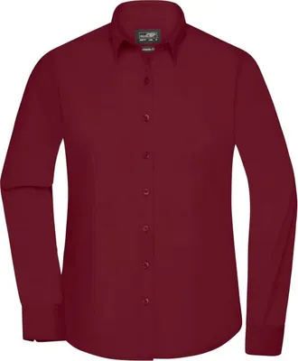 Produktbild von Klassisches Shirt aus pflegeleichtem Mischgewebe wine, Gr. XL