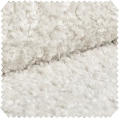 Produktbild von novely® ROLAND Bouclé-Stoff kuschelweicher Möbelstoff Volumen Polsterstoff | Meterware | 1lfm - Farbe: 04 Creme