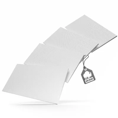 Produktbild von BigDean 4 Stück Garagen Wandschutz selbstklebend 40x20x2cm – extra Dicker Türkantenschutz Auto zuschneidbar Weiß