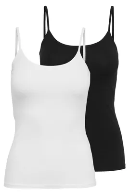 Produktbild von ONLY NOS (ONM0E) ONLLOVE Singlet 2PACK JRS