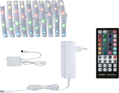Obrázok produktu pre Paulmann MaxLED 250, Univerzálny svetelný pásik, Prostredie, Vnútorný, Strieborná, IP44, Modrá, Zelená, Červená, Biela