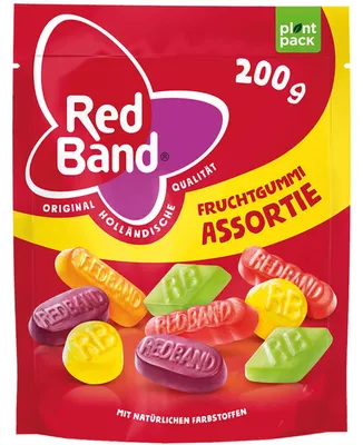 Produktbild von Red Band Fruchtgummi Assortie 200g