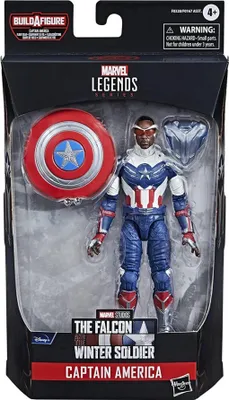 Produktbild von Marvel Legends Series Avengers Captain America, 4 Jahr(e), Mehrfarbig, Kunststoff