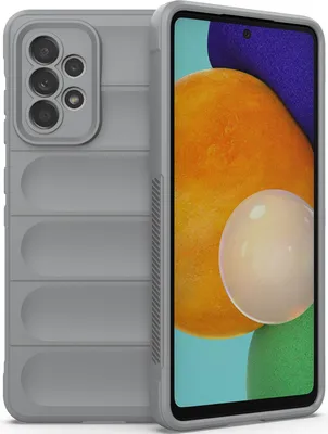 Produktbild von Galaxy A52 Hülle, Weich TPU Silikon Stossfest Anti-rutsch Schutzhülle für Samsung Galaxy A52S 5G /A52 5G / A52 4G Grau