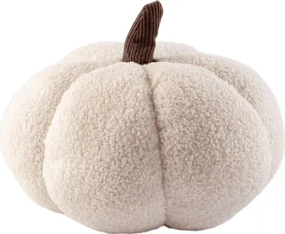 Produktbild von Textino Dekokissen Pumpkin Ø30 cm Weiß