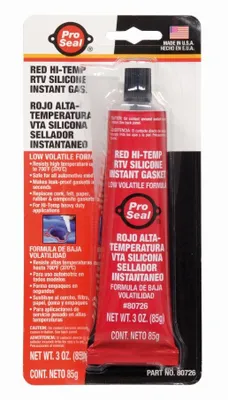 Immagine prodotto di Sigillante Siliconico 85G Rosso -62°C A 343°C / Pro Seal