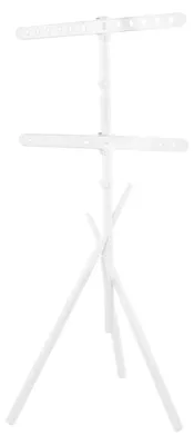 Produktbild von TV-Bodenständer - MC-182 - Freistehend - Für 94–203 cm Fernseher - Max. 60 kg - VESA bis 600 x 400 mm - Schwenkbar ±45° - Weiß