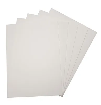 Produktbild von folia Moosgummi (B)290 x (H)400 mm weiß 2 mm 5 Stück